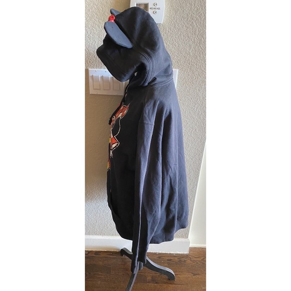Disney Parks XXL Black Minnie Mouse Hoodie Sweatshirt 2X Hooded Cute! - Picture 4 of 9